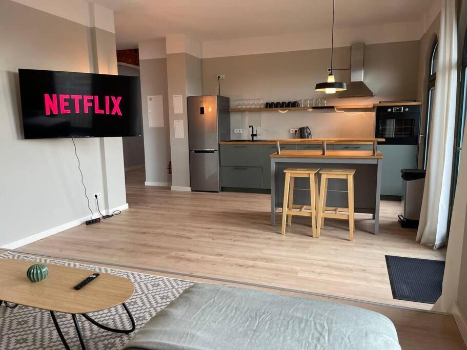 דירות לייפציג Loft 7 15Min Hbf 2Br Smart Tv Wifi מראה חיצוני תמונה